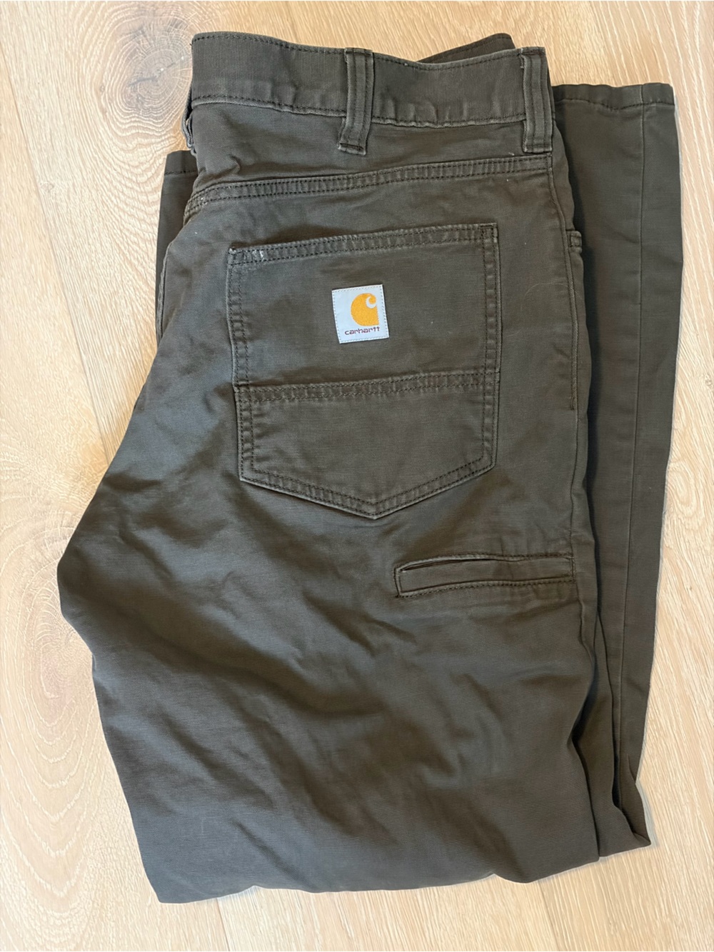 Carhartt Men’s Work Pants; TWO PAIRS - Durable Utility Trousers